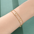 Butterfly Bracelet for Women in Titanium Steel