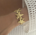 Starfish Bangle for Women in Stainless Steel