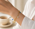 Ice Cream Charm Bracelet for Women in Stainless Steel